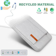 Load image into Gallery viewer, Lacdo Laptop Sleeve Case for 13 inch Microsoft New Surface Pro 11th Copilot+PC, Surface Pro 10/9/8/X/7/6/5, 12.4 inch Microsoft Surface Laptop Go 3/2/1 Shockproof Water-Resistant Computer Bag, Gray