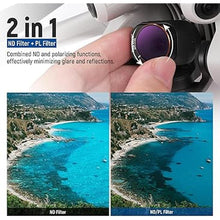 Load image into Gallery viewer, NEEWER ND & CPL & Effect Filter Set for DJI Mini 4 Pro, 16 Pack HD ND16 ND32 ND64 ND128 ND256 ND512 ND1000 ND16/PL ND32/PL ND64/PL ND128/PL ND256/PL, UV, CPL, LPR, Black Diffusion 1/4