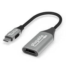 Load image into Gallery viewer, Plugable USB C to HDMI Adapter, HDMI 2.1, 8K 60Hz or 4K 144Hz, USB4 / Thunderbolt Compatible with XPS, iPhone 15, iPad Pro, MacBook Pro, Mac Resolution up to 4K 60Hz (USBC-HDMI8K)