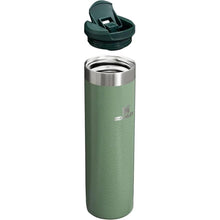 Load image into Gallery viewer, Stanley AeroLight Transit Bottle 20 oz | Locking Drink Through Lid | Leak Resistant Water Bottle or Coffee Travel Mug | Lightweight Insulated Stainless Steel | BPA-Free | Hammertone Green
