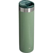 Load image into Gallery viewer, Stanley AeroLight Transit Bottle 20 oz | Locking Drink Through Lid | Leak Resistant Water Bottle or Coffee Travel Mug | Lightweight Insulated Stainless Steel | BPA-Free | Hammertone Green