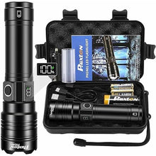 Load image into Gallery viewer, Rechargeable Flashlights 1000000 High Lumens Long Range 3280 FT, Super Bright USB C LED Flashlight Long Lasting 15 Hours, Powerful Multifunctional Strong Flash Lights, for Emergency Security Camping