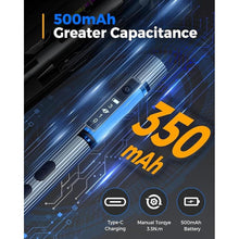Load image into Gallery viewer, Mini Electric Screwdriver, LIFEGOO 58 in 1 Precision Screwdriver Set with 50 Magnetic Bits, Digital Display Electric Repair Tool Kit for Electronics Phone Camera Laptop Watch