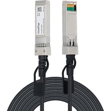 Load image into Gallery viewer, 10G SFP+ Twinax Cable, Direct Attach Copper(DAC) Passive Cable, 3m (9.84ft),Compatible with Cisco,Mikrotik, Intel, Fortinet, Netgear, D-Link, Supermicro, TP-Link