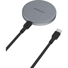 Load image into Gallery viewer, Magnetic Wireless Charger, MagFusion Aura Qi2 Certified 15W Fast Charging Pad Compatible with MagSafe for iPhone 16/15/14/13/12 Series