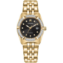 Load image into Gallery viewer, Citizen Ladies Eco-Drive Dress Classic Corso Watch, Diamond-Accented Bezel, 3 Hand, Date