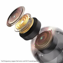 Load image into Gallery viewer, Taysem Ferrofluid Speaker Sound Visualizer - Dancing Ferrofluid Display Ferro Fluid, Small Transparent Bluetooth Magnetic Fluid Speaker Birthday Gifts for Men (Black)