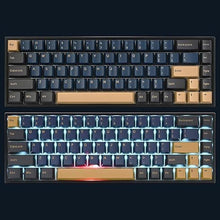 Load image into Gallery viewer, 170 Keys PBT Custom Gaming Keycaps Double Shot Cherry Profile for ANSI US Layout 60% 65% 95% Mechanical Keyboard(Blue Warrior)