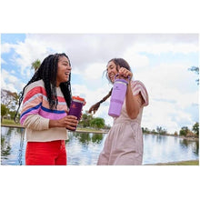 Load image into Gallery viewer, Stanley IceFlow Flip Straw Tumbler with Handle 30 oz | Twist On Lid and Flip Up Straw | Leak Resistant Water Bottle | Insulated Stainless Steel |BPA-Free | Plum