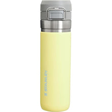 Load image into Gallery viewer, Stanley Quick Flip GO Water Bottle 24 oz | Push Button Lid | Leakproof and Packable for Travel and Sports | Insulated Stainless Steel | BPA-Free | Pomelo