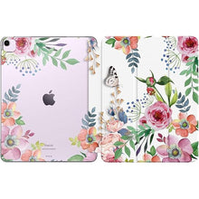 Load image into Gallery viewer, MoKo for iPad Air 13 inch Case M2 2024, iPad Air 13 Case with Soft Translucent Frosted TPU Back Cover, Slim Smart Folio Protective iPad Air 13" Case, iPad Air 13 inch Cover,Fragrant Flowers