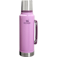 Load image into Gallery viewer, Stanley Classic Legendary Vacuum Bottle 1.5 qt | Wide Mouth with Leakproof Cup Lid | Keep Drinks Hot or Cold | Packable for Travel | Insulated Stainless Steel Thermos | BPA-Free | Hammertone Lilac