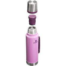 Load image into Gallery viewer, Stanley Classic Legendary Vacuum Bottle 1.5 qt | Wide Mouth with Leakproof Cup Lid | Keep Drinks Hot or Cold | Packable for Travel | Insulated Stainless Steel Thermos | BPA-Free | Hammertone Lilac