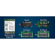 Load image into Gallery viewer, Legacy M.2 Wi-Fi Adapter for Intel 8260 Wireless-AC | 867Mbps WiFi with Bluetooth 4.2 | 2.4GHz & 5GHz Network Card | Works with Intel, AMD, Linux & Windows | 8260NGW Wireless Adapter