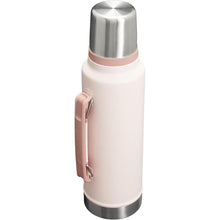 Load image into Gallery viewer, Stanley Classic Legendary Vacuum Bottle 1.5 qt | Wide Mouth with Leakproof Cup Lid | Keep Drinks Hot or Cold | Packable for Travel | Insulated Stainless Steel Thermos | BPA-Free | Rose Quartz