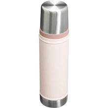 Load image into Gallery viewer, Stanley Classic Legendary Vacuum Bottle 20 oz | Wide Mouth with Leakproof Cup Lid | Keep Drinks Hot or Cold | Packable for Travel | Insulated Stainless Steel Thermos | BPA-Free | Rose Quartz