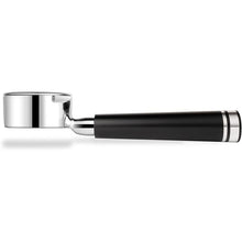 Load image into Gallery viewer, LILQ 58mm Bottomless Naked 2 Ears Portafilter Compatible with Gaggia Machines– Includes 18–20g Basket (Aluminum Flat, 58mm For Gaggia)
