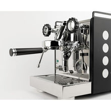 Load image into Gallery viewer, LILQ 58mm Bottomless Naked 2 Ears Portafilter Compatible with E61 Grouphead Machines– Includes 18–20g Basket (Aluminum Flat, 58mm For E61)