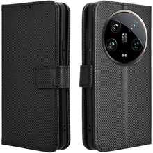 Load image into Gallery viewer, Compatible with Xiaomi 14 Ultra Leather Case Cover,PU Leather flip Cover Compatible with Xiaomi 14 Ultra 5G 24031PN0DC Case Cover Black