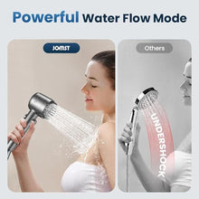 Load image into Gallery viewer, Filtered Shower Head with Handheld,High Pressure Shower Head 4 Spray Modes,ShowerHead with ON/OFF Switch for Pets,Built-in Power Wash to Clean Tub,Shower Heads Combo with Stainless Steel Hose