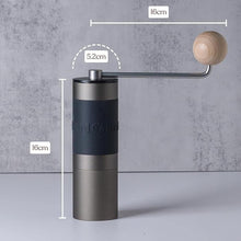 Load image into Gallery viewer, ?Famous KOL Recommended?KINGrinder K2 Manual Hand Coffee Grinder with Straight Handle for French Press, Drip, Espresso with Assembly Consistency Stainless Steel Conical Burr Mill, 25g Capacity