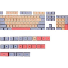 Load image into Gallery viewer, Marshmallow Keycaps PBT Dye-Sublimation XDA Profile English Custom Keycaps 60 Percent ANSI US Layout for 61 64 68 87 104 108 Mechanical Keyboard(Marshmallow)