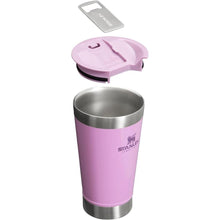 Load image into Gallery viewer, Stanley Stay-Chill Beer Pint 16 oz | Wide Mouth Lid | Built-In Bottle Opener | Beer Tumbler Cup | Insulated Stainless Steel Pint Glass | BPA-Free | Lilac Gloss