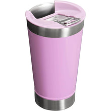 Load image into Gallery viewer, Stanley Stay-Chill Beer Pint 16 oz | Wide Mouth Lid | Built-In Bottle Opener | Beer Tumbler Cup | Insulated Stainless Steel Pint Glass | BPA-Free | Lilac Gloss