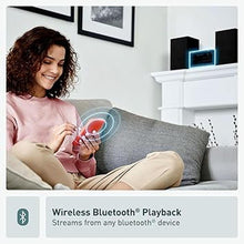 Load image into Gallery viewer, Panasonic Compact Stereo System with CD Player, Bluetooth, FM Radio and USB with Bass and Treble Control, 20W Stereo System for Home with Remote Control - SC-PM270PP-K (Black)