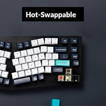 Load image into Gallery viewer, Keychron Q10 Max Alice 75% Layout Custom Wireless Mechanical Keyboard with Knob, QMK/VIA Programmable 2.4 GHz/Bluetooth/Wired RGB Backlit Aluminum Ergonomic for Mac Windows, Gateron Brown Switch