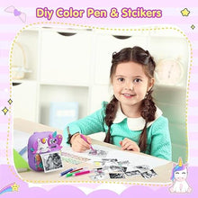 Load image into Gallery viewer, Kids Camera Instant Print, Camera for Kids with Printable Photos, Toddler Camera Toys for Children Ages 3-14, Digital Camera for Girls 4 5 6 7 8 9 10 11 12 13 Years Old - Purple