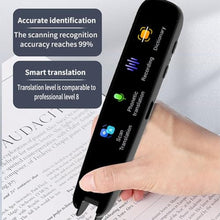 Load image into Gallery viewer, Smart Scanner Pen, Touch Screen Language Translator ABS Electronic Language Translator Dictionary English Learning Scanning Pen for Students, Language Learner
