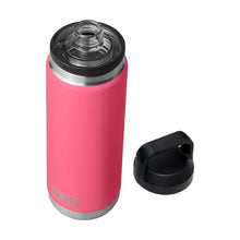Load image into Gallery viewer, YETI Rambler 26 oz Bottle, Leakproof, Vacuum Insulated, Stainless Steel with Chug Cap, Tropical Pink