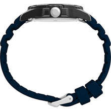 Load image into Gallery viewer, Timex Men's Diver 42mm Watch - Blue Strap Black Dial Black Case