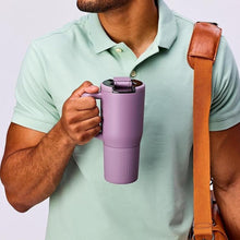 Load image into Gallery viewer, BrüMate Müv - 25oz 100% Leak Proof Insulated Coffee Mug with Handle & Lid - Stainless Steel Coffee Travel Mug - Double Walled Coffee Cup (Lilac Dusk)