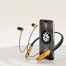 Load image into Gallery viewer, MANHATTAN Bluetooth Wireless Neckband Headphones — Work Earbud Earphones with 15H Playtime, Noise-Isolating, IPX4 Water Resistant, Built-in Mic – for Work, Music, Calls – 3 Yr Mfg Warranty -179829