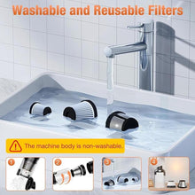 Load image into Gallery viewer, Handheld Mini Air Blower/Car Vacuum Cleaner, Rechargeable Electric Air Duster/Vacuums with Brushless Motor, 18000pa High Power Cordless Suction/Blower Portable Vacuum Cleaner for Car, Home