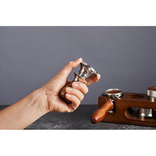 Load image into Gallery viewer, 54mm Tamper Replacement for Breville tamper Adjustable Depth The espresso tamper made of Stainless Steel and Solid wood it's a good Coffee Tamper for Home espresso barista(53.3mm)