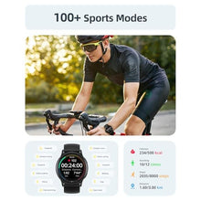 Load image into Gallery viewer, Parsonver Smart Watch for Men Women(Answer/Make Calls), 5ATM Waterproof Swimming Monitor, 44mm HD Screen Fitness Tracker 100+ Sport Modes, Heart Rate Sleep Monitor, Smartwatch for Android iOS, Black
