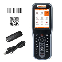 Load image into Gallery viewer, VOTTAN Inventory Scanner with 2.8'' HD Screen and Keybord, 1D 2D QR Code Wireless Barcode Scanner, Stock Datas Collector Scanner for Warehouse E-Business