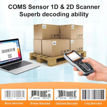 Load image into Gallery viewer, VOTTAN Inventory Scanner with 2.8'' HD Screen and Keybord, 1D 2D QR Code Wireless Barcode Scanner, Stock Datas Collector Scanner for Warehouse E-Business