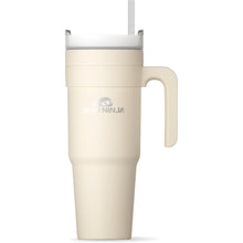 Load image into Gallery viewer, SUN NINJA 40oz Leakproof Insulated Tumbler with Lid and Straw, Stainless Steel with Handle, BPA-FREE Lid and Straw, Food Grade Travel and Outdoor 40 oz Coffee Jug for Hot & Cold Drinks