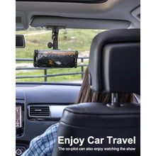 Load image into Gallery viewer, Metal Sun Visor Car Phone Holder, 360 Adjustable Magic Arm Phone Mount for Car Visor Clip, Phone Holders for Your Car for iPhone 17 Pro Max 16 15 14 13 12 11 Air Plus, S25, More 4.7 to 7" Smartphones