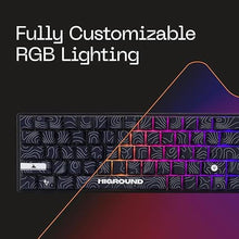 Load image into Gallery viewer, Higround Trailhead 65% Mechanical USB Wired Gaming Keyboard, TTC Linear Custom Switches, Programable RGB, Hot-Swappable, Deep Thock Creamy Sounding PC Keyboard, Pre-lubed (BLACKICE)