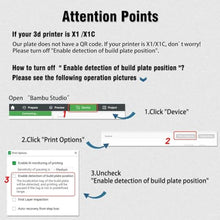 Load image into Gallery viewer, JUUPINE Double Sided PEI Build Plate, Black Smooth PEI+Black Textured PEI 257x257mm for Bambu Lab P1P/P1S /X1/X1C/X1E/A1 3D Printer, 3D Printer Spring Steel Removable Platform.