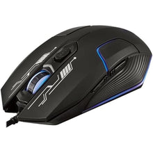 Load image into Gallery viewer, Megalodon (MKE 810) Wired Heavyweight Gaming Mouse with Ambidextrous Design and RGB Lighting, Black