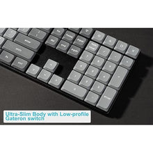 Load image into Gallery viewer, Keychron K5 Max Ultra-Slim Wireless Custom Mechanical Keyboard, QMK/VIA Programmable 3-Mode Bluetooth/2.4 GHz/Wired with RGB Backlight, Low Profile Gateron Red Switch, PBT Keycaps for Mac Win Linux