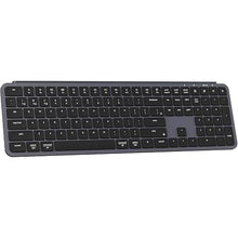 Load image into Gallery viewer, Keychron B6 Pro Full-Size Ultra-Slim Wireless ZMK Custom Keyboard, Triple-Mode 2.4 G/Bluetooth 5.2/Wired Programmable, Lightweight Quiet Key with Numeric Keypad for Mac/Windows, Space Gray