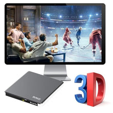 Load image into Gallery viewer, External Blu Ray CD DVD Drive, USB 3.0 Type C Blu ray Burner BD Player Read/Write Portable Bluray Drive Slim Optical Blue Ray CD DVD Reader for Laptop PC Windows 11 MacBook Pro Air Desktop Linux OS
