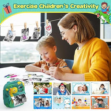 Load image into Gallery viewer, Kids Camera Instant Print, CAMCLID 2.4 Inch Screen Camera for Kids Dinosaur Children Digital Camera with 32GB Card & 3 Rolls Paper, Christmas Birthday Gift Toys for Boys Girls 3-12 Age (Green)
